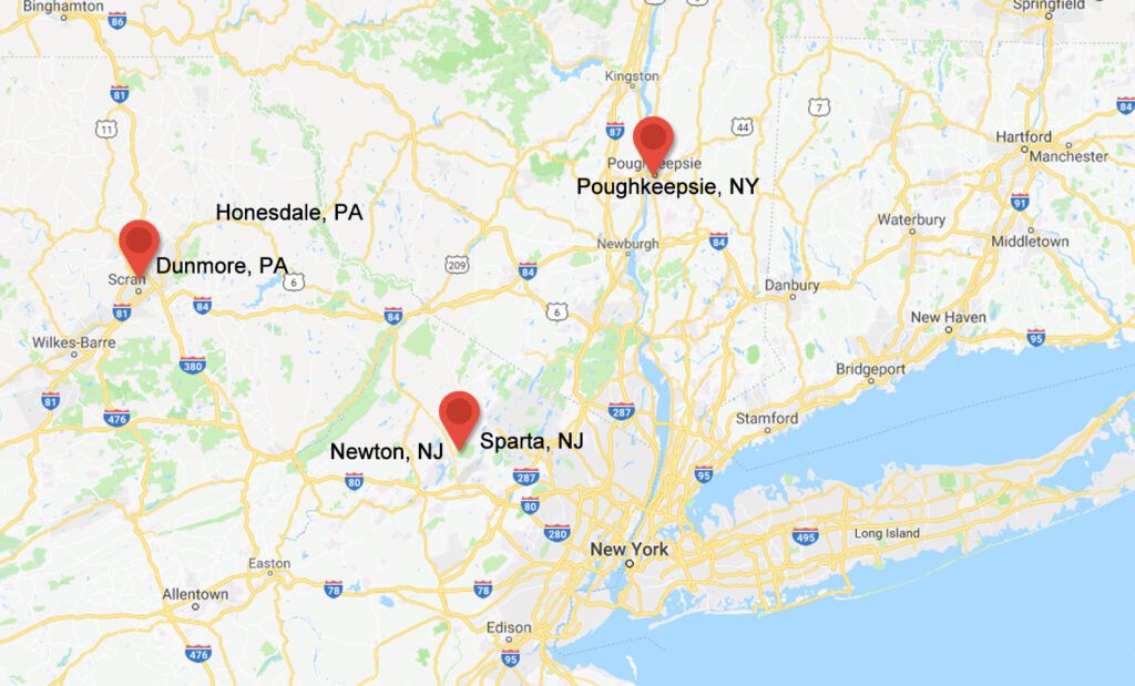 NOA map
